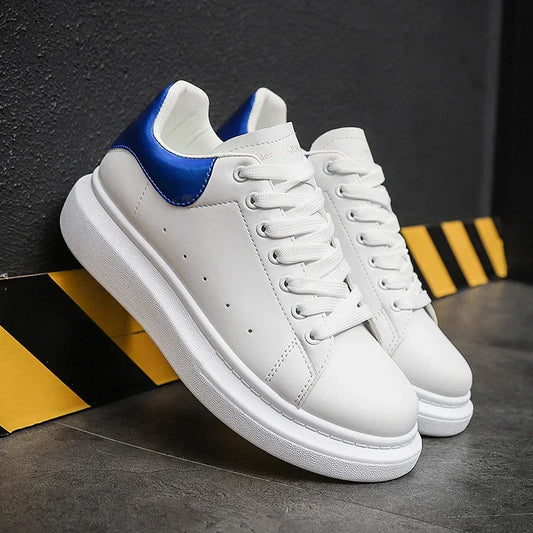 Fashion Brand Sneakers For Men Casual Shoes New Soft Comfortable Pu Leather Shoes Breathable Flats Shoes For Man Tenis Masculino